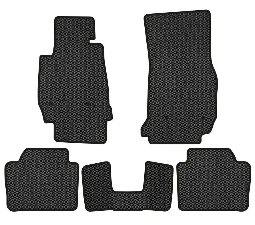 EVA коврики в салон авто EVAtech для 3 Series (F30) ActiveHybrid BMW 2012-2019 6 поколение Sedan USA BM14012CB5BW4RBB - Фото 1