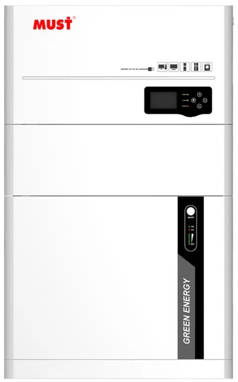 Система хранения энергии Must 5kWt +Батарея 5120 Wh (HBP18-5548 ES) - Фото 1