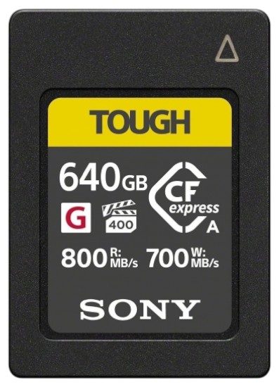 Карта памяти Sony CFexpress Type A  640GB R800/W700 Tough (CEAG640T.SYM) - Фото 1