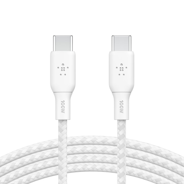 Кабель синхронизации данных Belkin USB-С - USB-С 2 m White (CAB014BT2MWH) - Фото 1