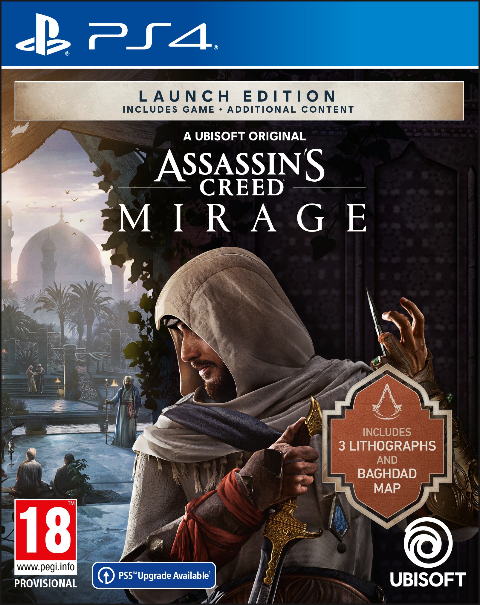Игровой диск PS4 Assassin's Creed Mirage Launch Edition - Фото 1