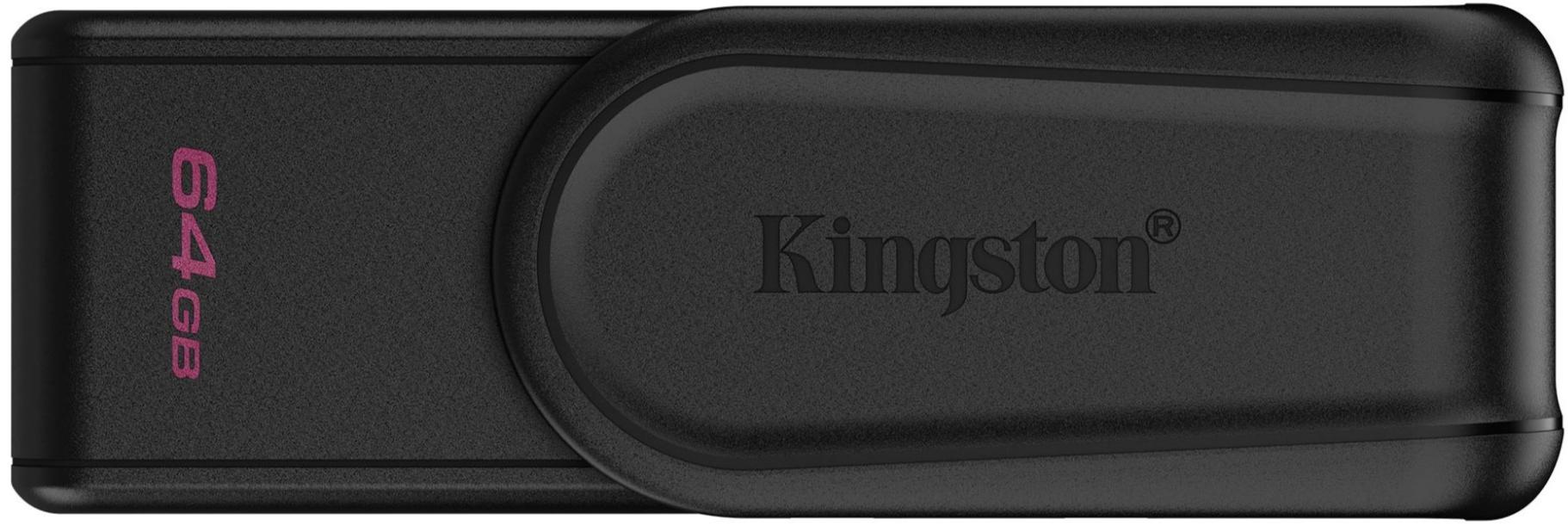Флеш USB Kingston DataTraveler Exodia S 64 ГБ Black + Black (DTXS/64GB) - Фото 1