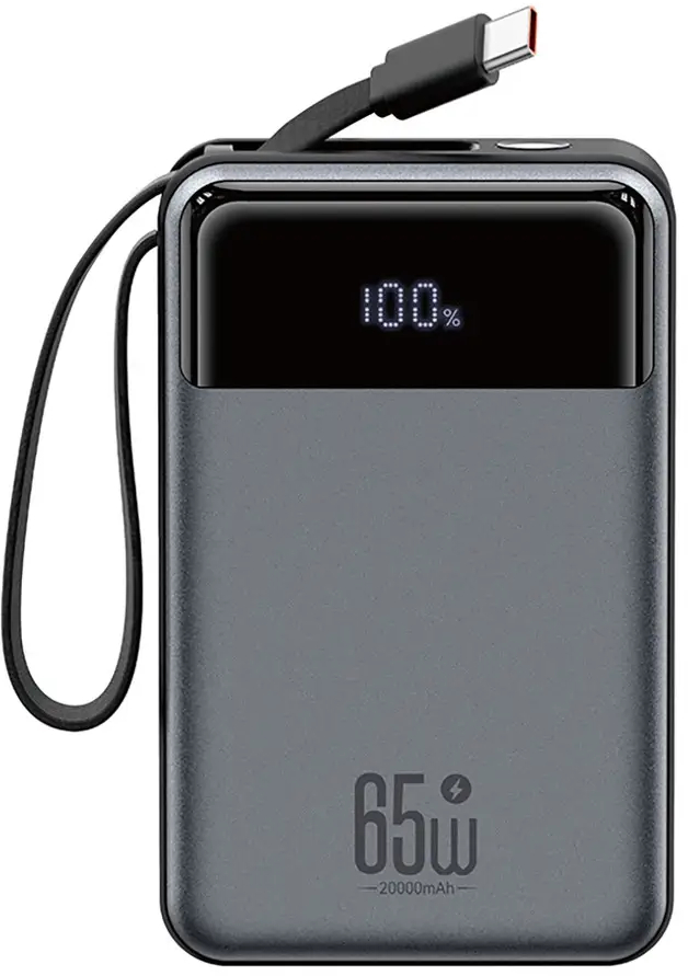 Батарея мобильная XO PR267.gray 20000mAh - Фото 1