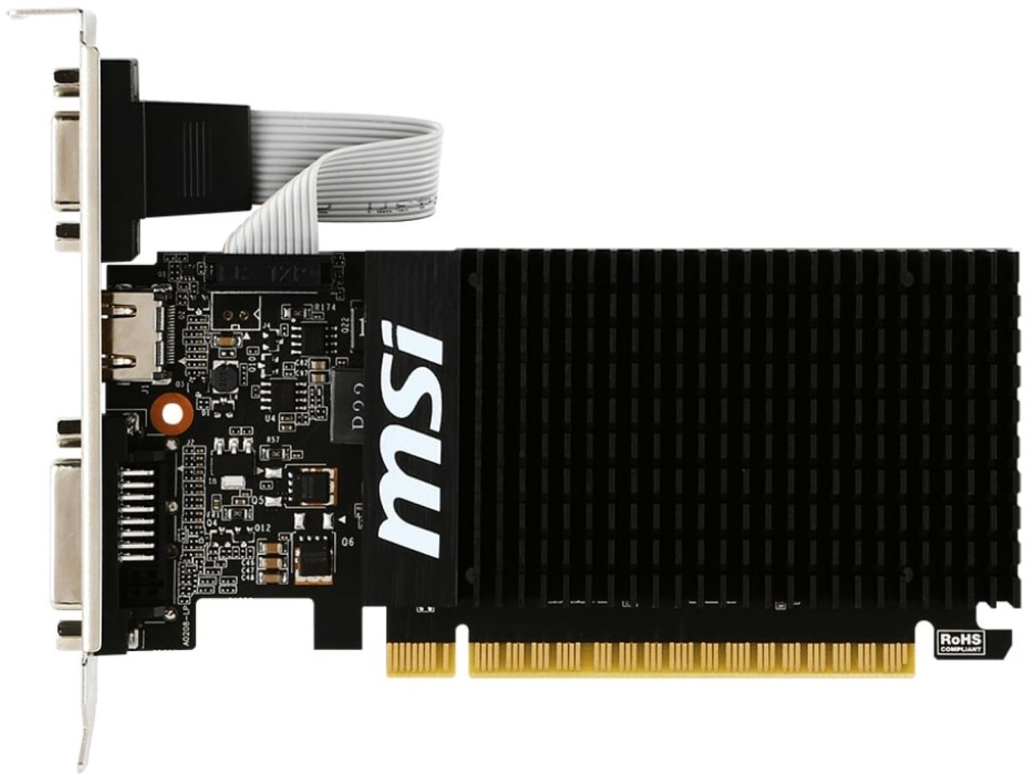 Відеокарта MSI GeForce GT 710 2GB GDDR3 LP (912-V809-3814) - Фото 1