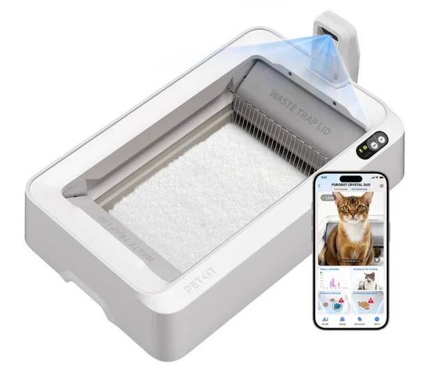 Смарт-лоток для тварин PETKIT PUROBOT CRYSTAL DUO (P9905)