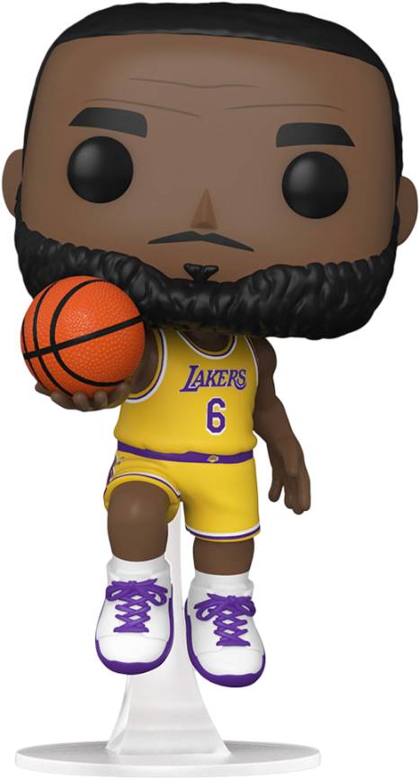 Коллекционная фигурка FUNKO POP! cерии НБА - ЛЕБРОН ДЖЕЙМС В ЖЕЛТОЙ УНИФОРМЕ (65792) - Фото 1