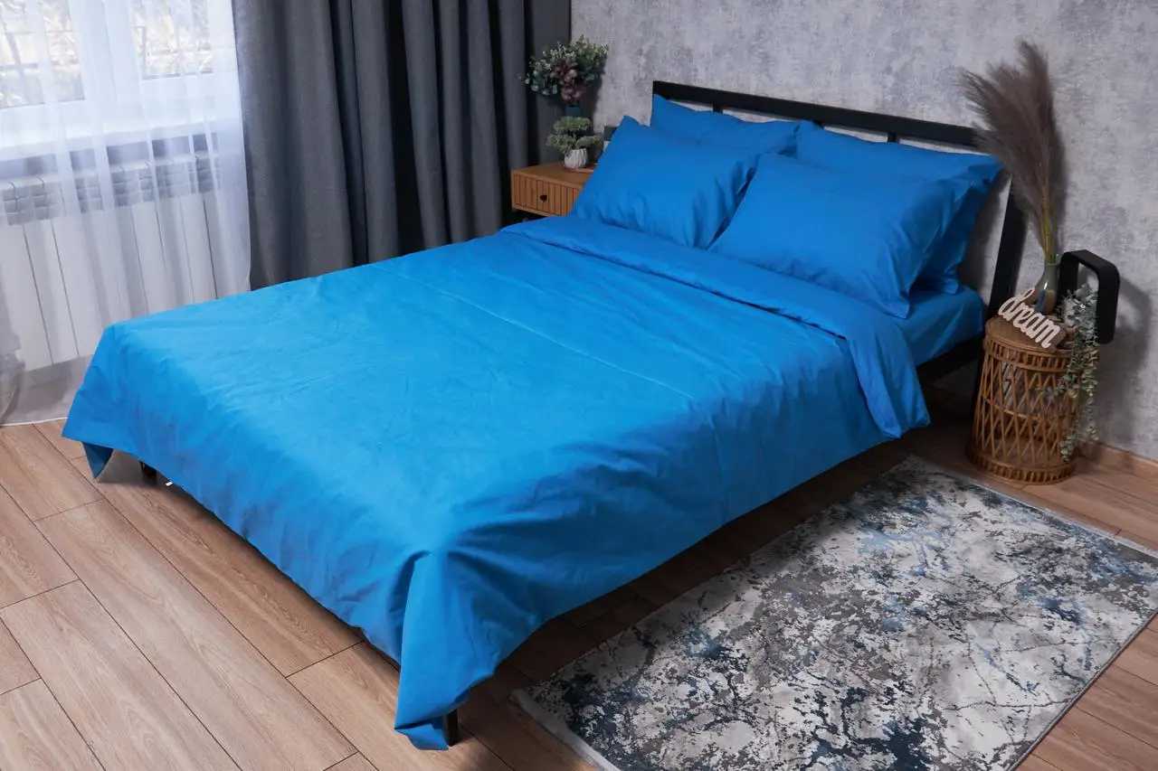 Купити Комплект постільної білизни Moon&Star Бязь Gold Люкс «Sapphire» King Size 220x240 см нав. 4х50х70 (MS-820001671) - Фото 1 Комплект постільної білизни Moon&Star Бязь Gold Люкс «Sapphire» King Size 220x240 см нав. 4х50х70 (MS-820001671) - Фото 1