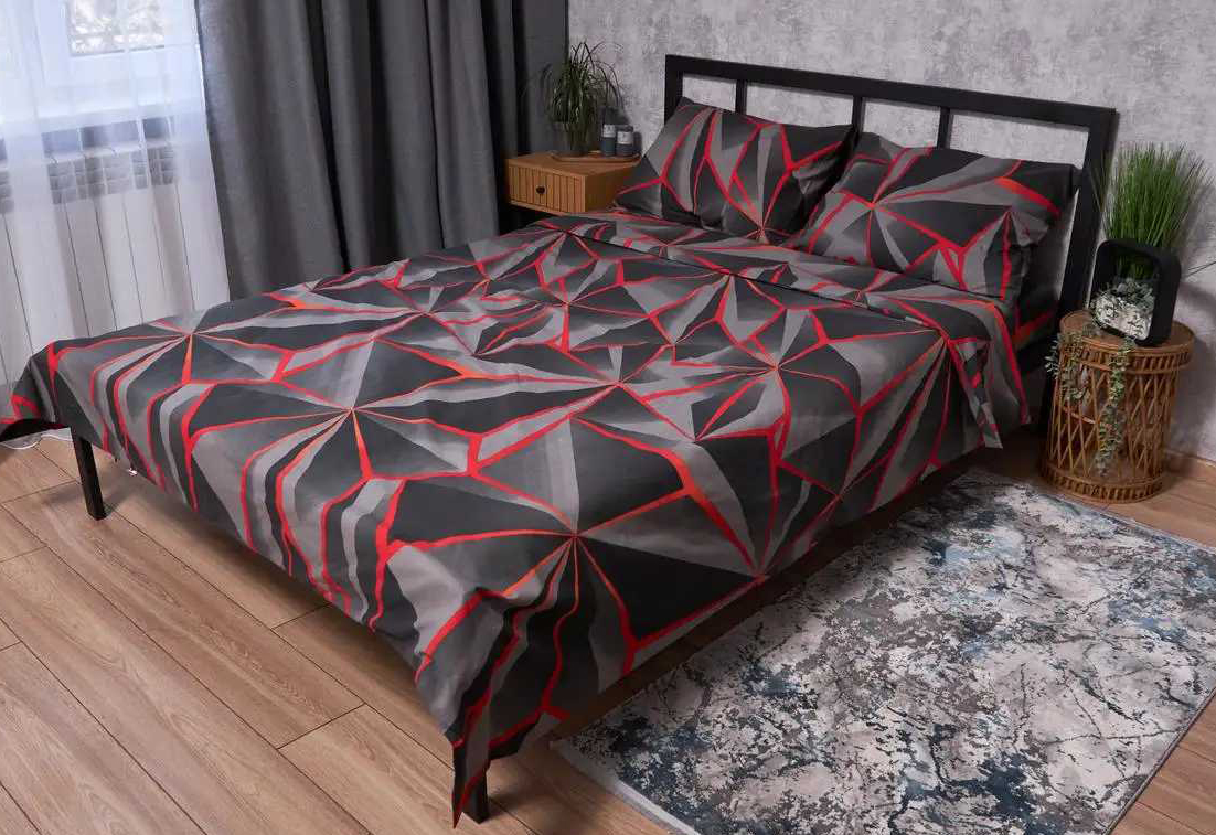 Купити Комплект постільної білизни Moon&Star Бязь Gold Люкс Geometry 160х220 (MS-820002249) - Фото 1 Комплект постільної білизни Moon&Star Бязь Gold Люкс Geometry 160х220 (MS-820002249) - Фото 1