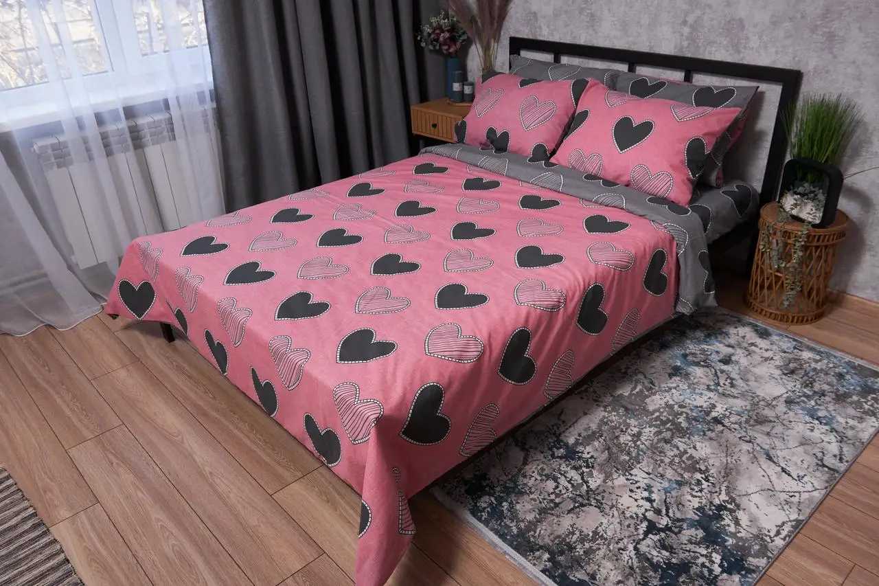 Купити Комплект постільної білизни Moon&Star Бязь Gold Люкс Love King Size 220x240(MS-820002757) - Фото 1 Комплект постільної білизни Moon&Star Бязь Gold Люкс Love King Size 220x240(MS-820002757) - Фото 1