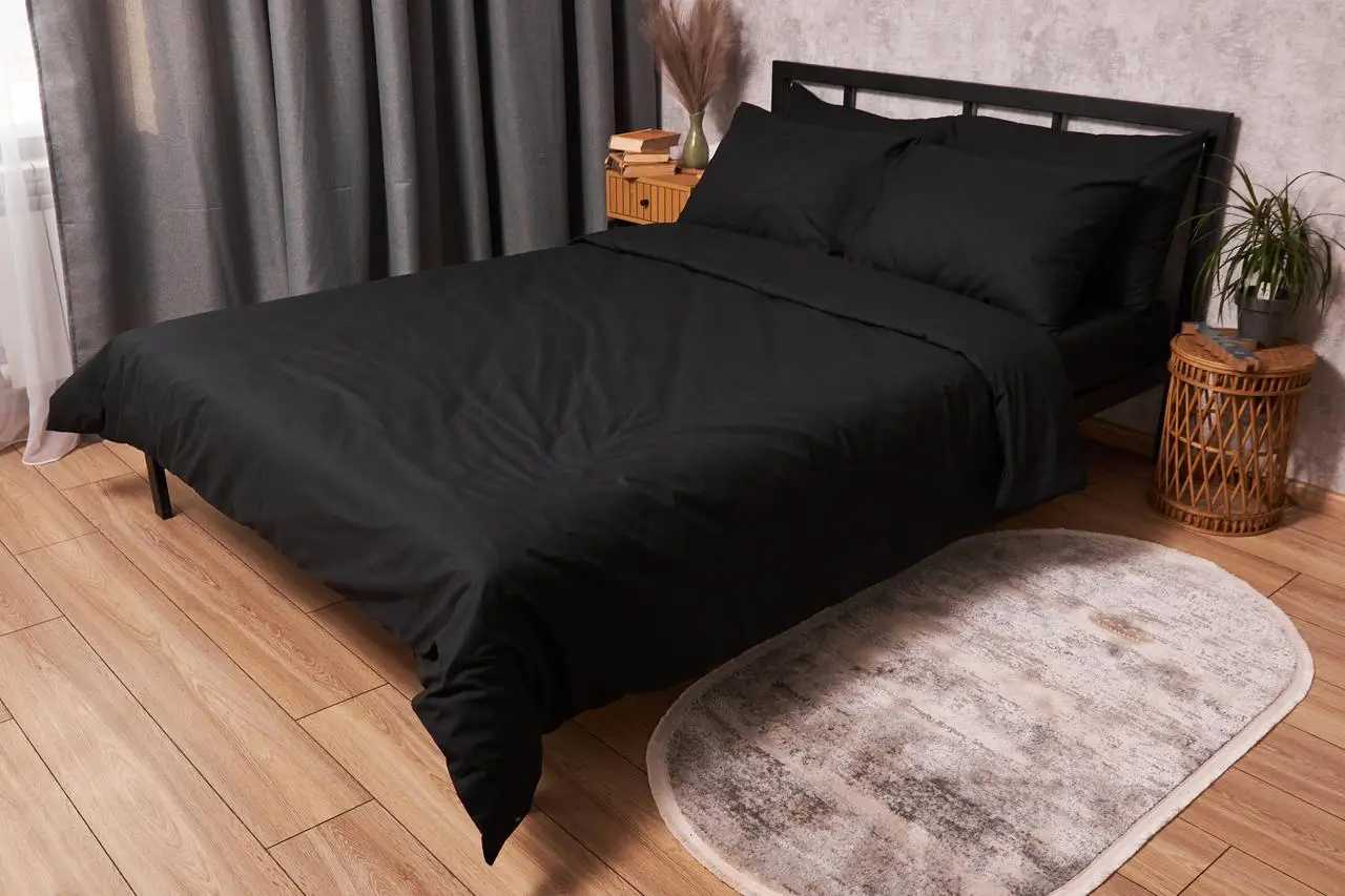 Купити Комплект постільної білизни Moon&Star Бязь Gold Люкс Black (MS-890000029) - Фото 1 Комплект постільної білизни Moon&Star Бязь Gold Люкс Black (MS-890000029) - Фото 1