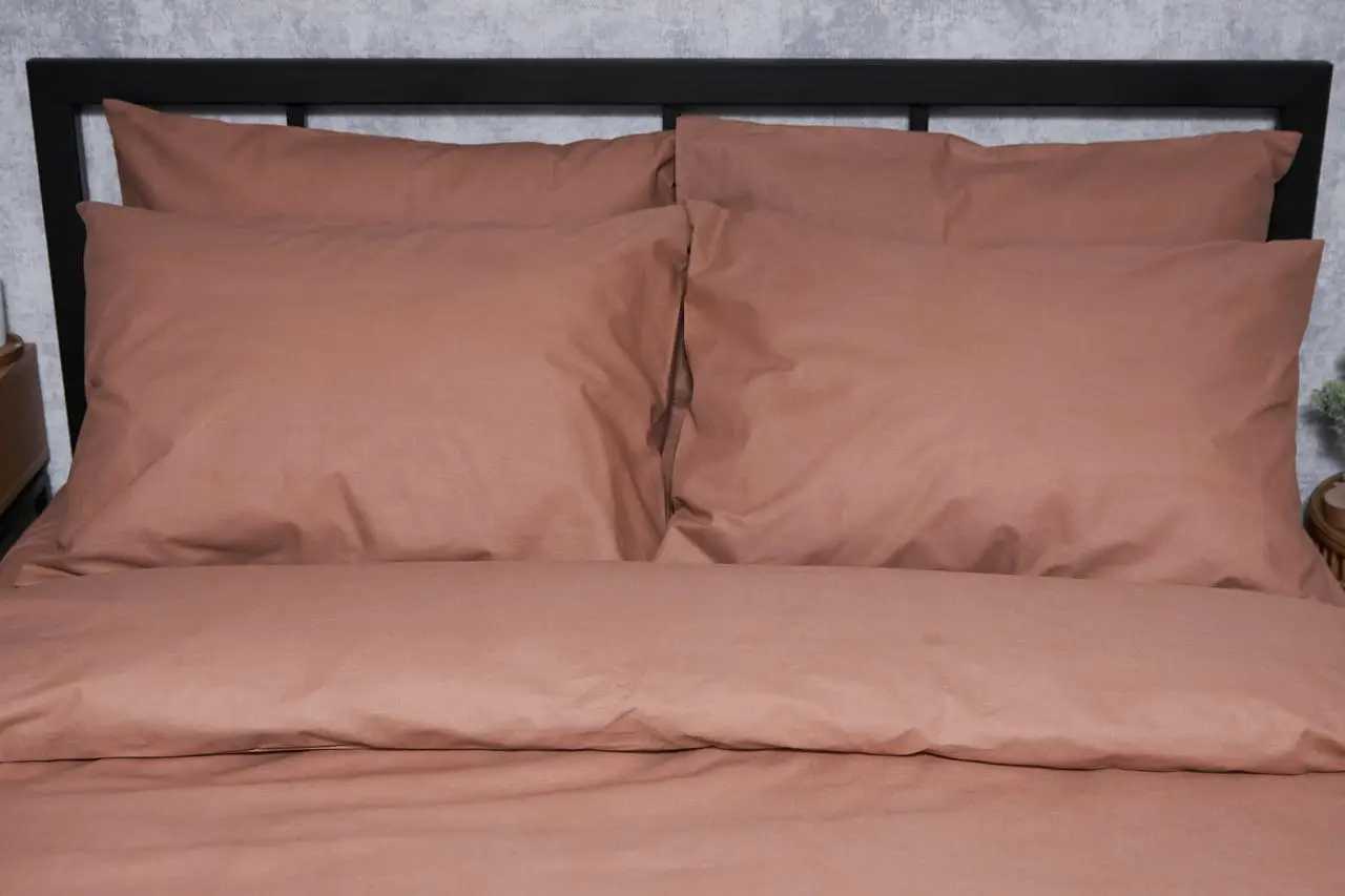 Наволочка Moon&Star Бязь Gold Люкс Light Brown 70х70 см 2 шт. (MS-840000479) - Фото 1