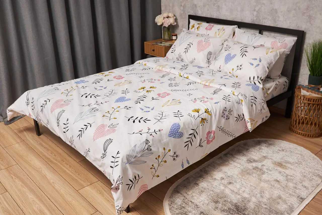 Комплект постельного белья Moon&Star Бязь Gold Люкс Painting 200х220 (MS-820005751) - Фото 1