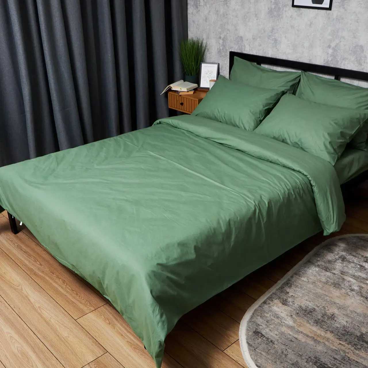 Комплект постільної білизни Moon&Star Бязь Gold Люкс Forest Dream 160х220 нав. 2х40х60 (MS-820006355) - Фото 1