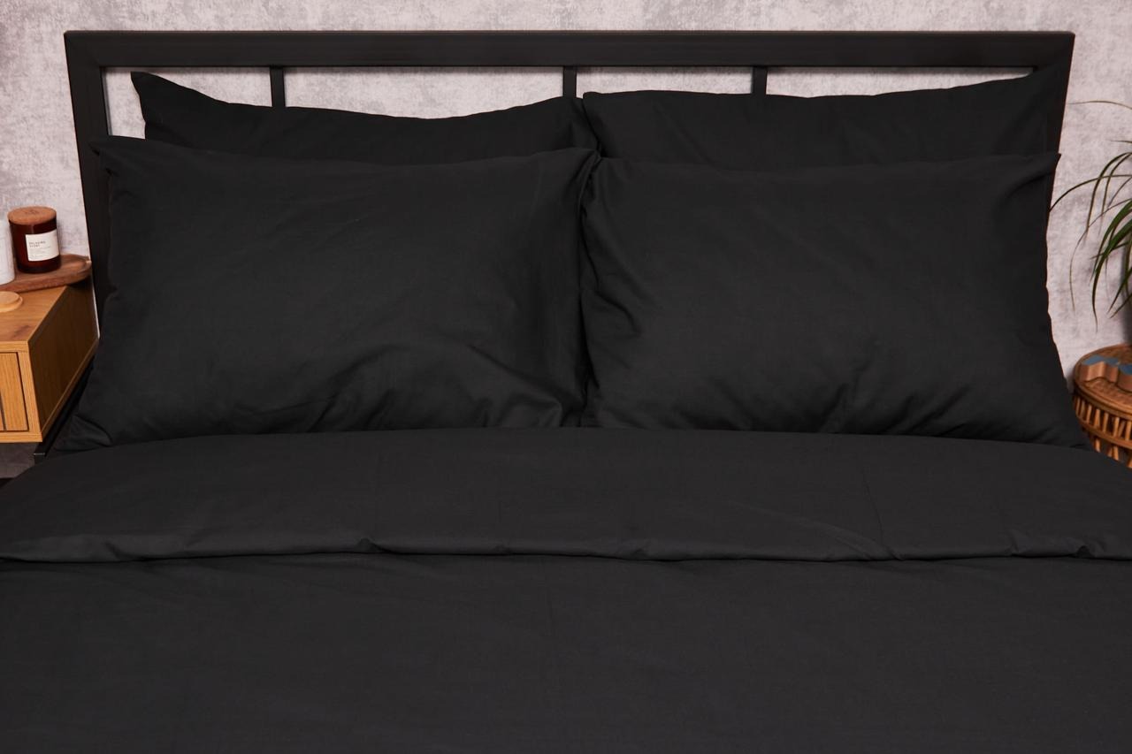 Наволочка Moon&Star набор Бязь Gold Люкс Black 50х50 2 шт. (MS-840000002) - Фото 1