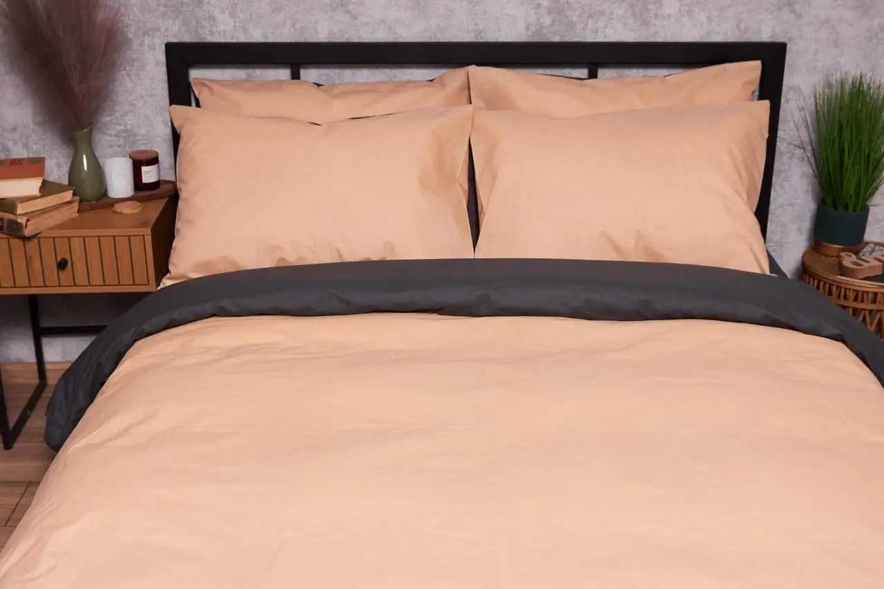 Наволочка Moon&Star Бязь Gold Люкс Gray Cream 60х60 см 2 шт. (MS-840000034) - Фото 1