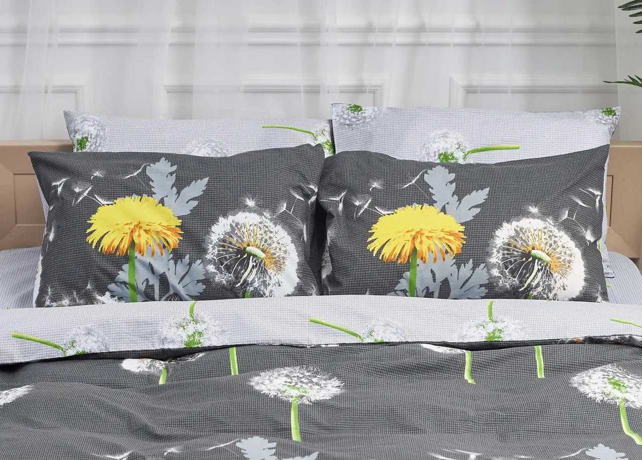 Купить Наволочка Moon&Star Бязь Gold Люкс Dandelion 60х60 см 2 шт. (MS-840000124) - Фото 1 Наволочка Moon&Star Бязь Gold Люкс Dandelion 60х60 см 2 шт. (MS-840000124) - Фото 1