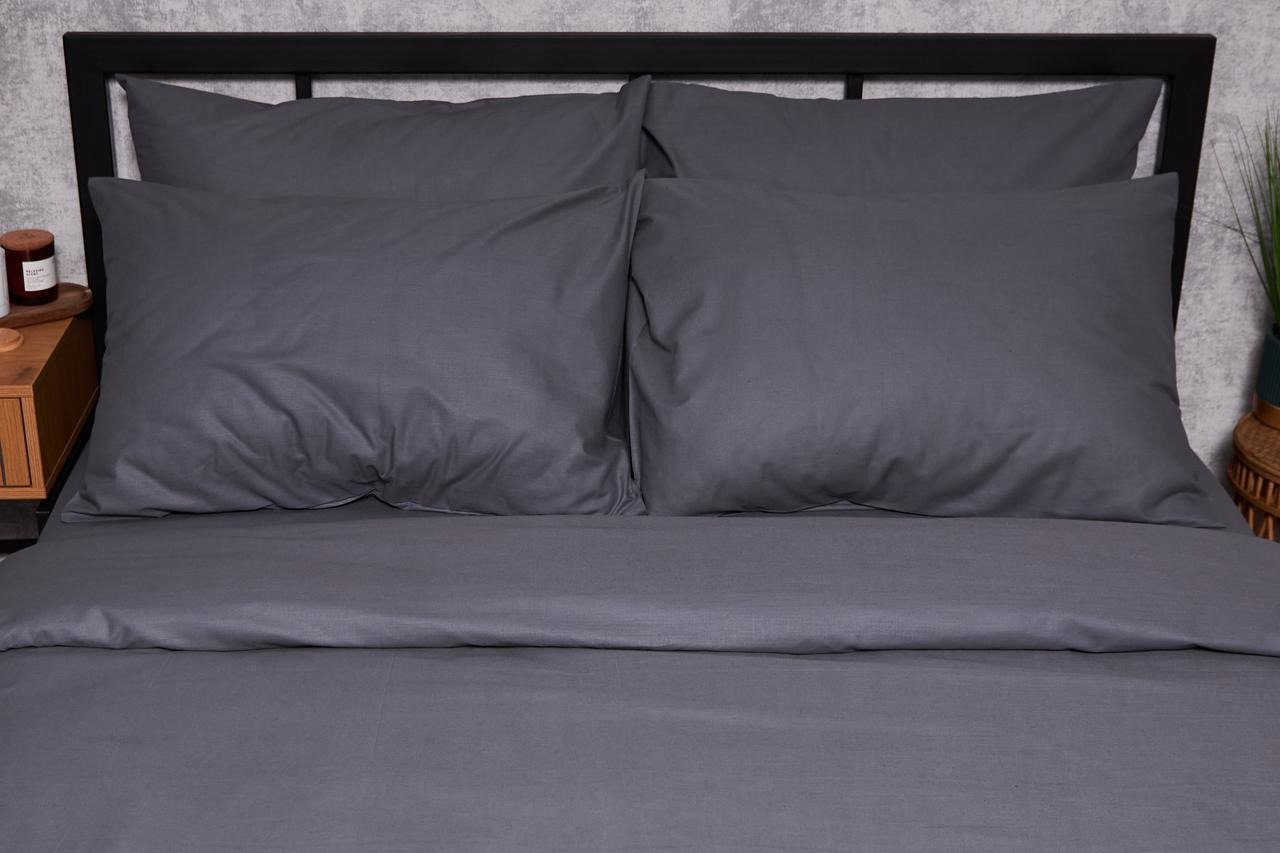 Наволочка Moon&Star набор Бязь Gold Люкс Dark Blue 50х50 2 шт. (MS-840000128) - Фото 1