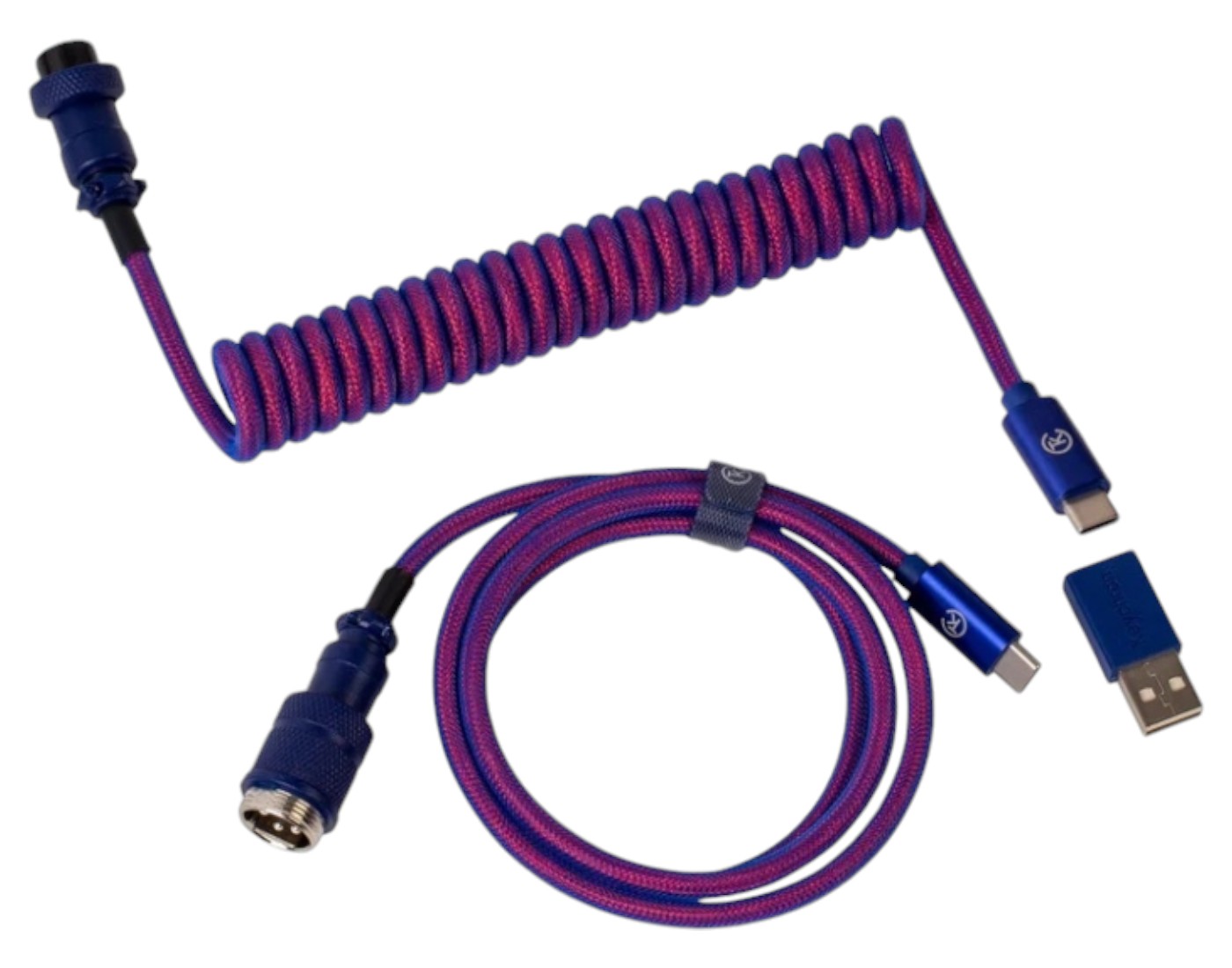 Кабель синхронизации данных Keychron Type-A/Type-C Straight Purpule (CAB1_KEYCHRON) - Фото 1