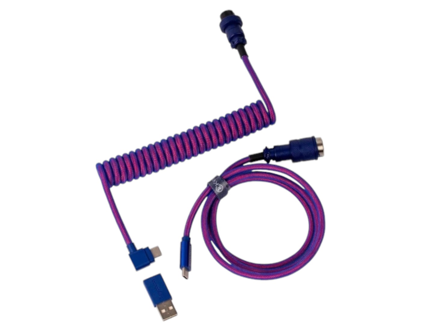 Кабель синхронизации данных Keychron Type-A/Type-C Purpule (CAB3_KEYCHRON) - Фото 1