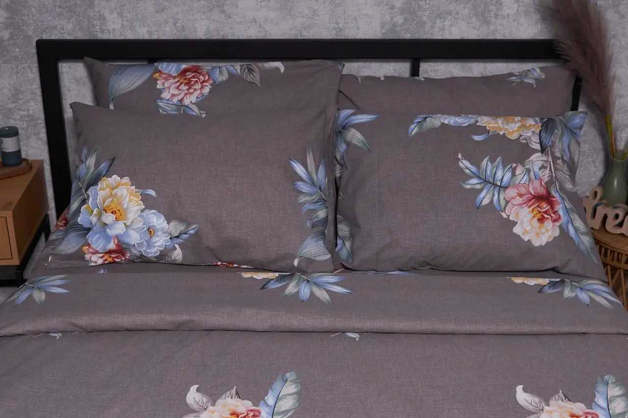 Наволочка Moon&Star Бязь Gold Люкс Flowers Wod 60х60 см 2 шт. (MS-840000166) - Фото 1