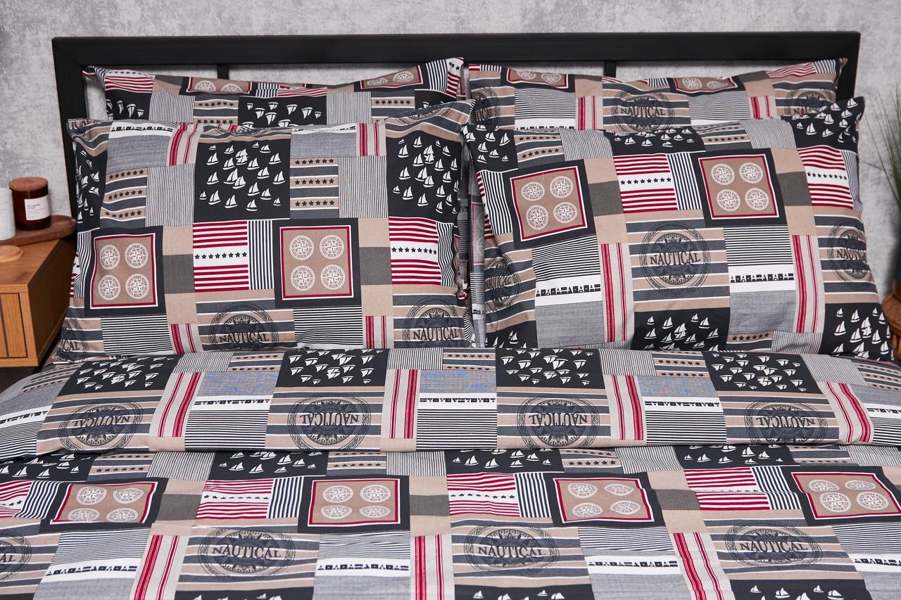 Наволочка Moon&Star набір Бязь Gold Люкс Nautical 50х50 2 шт. (MS-840000296) - Фото 1