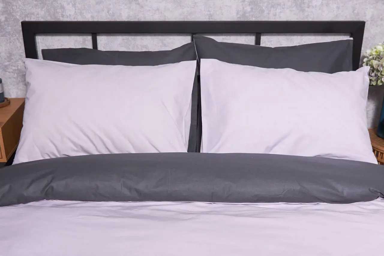 Наволочка Moon&Star Бязь Gold Люкс Orchid Gray 60х60 см 2 шт. (MS-840000310) - Фото 1