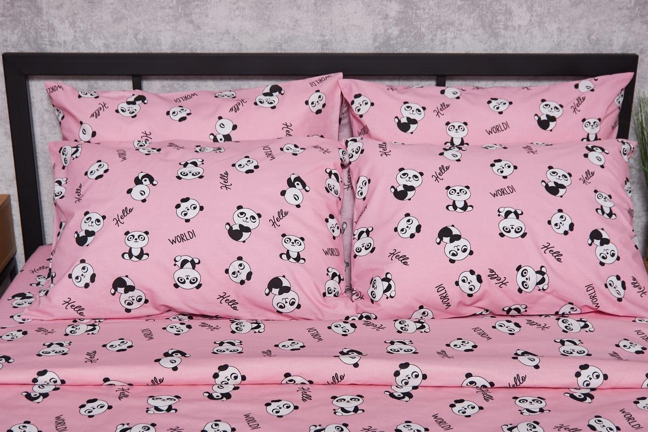 Наволочка Moon&Star набір Бязь Gold Люкс Pandas 50х50 2 шт. (MS-840000314) - Фото 1