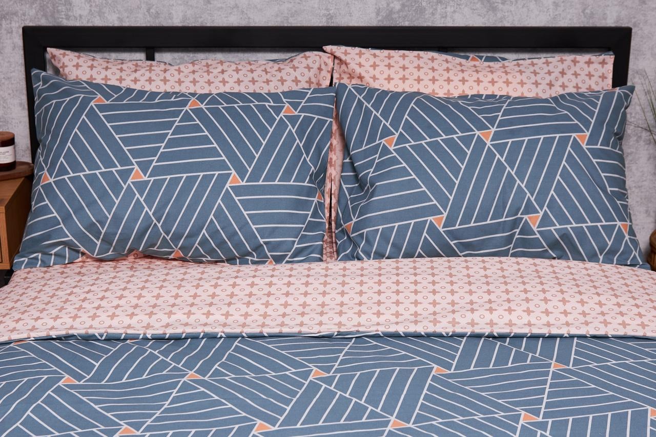 Наволочка Moon&Star набір Бязь Gold Люкс Petroleum 50х50 2 шт. (MS-840000332) - Фото 1