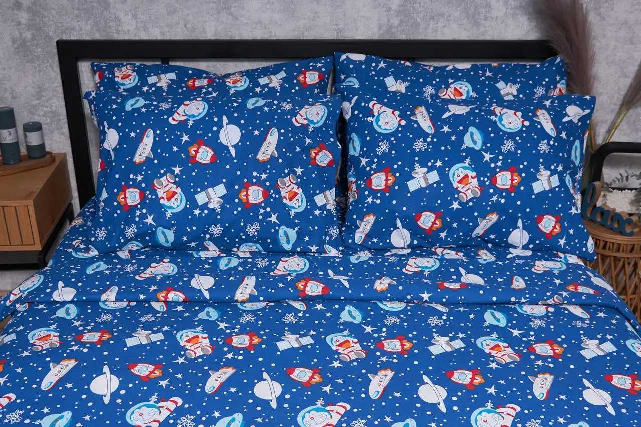 Наволочка Moon&Star Бязь Gold Люкс Space Cats 40х60 см 2 шт. (MS-840000361) - Фото 1