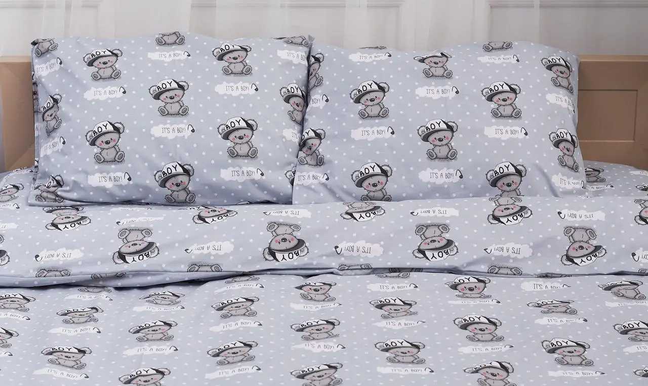 Купити Наволочка Moon&Star Бязь Gold Люкс Teddy Boy 50х70 2 шт. (MS-840000369) - Фото 1 Наволочка Moon&Star Бязь Gold Люкс Teddy Boy 50х70 2 шт. (MS-840000369) - Фото 1