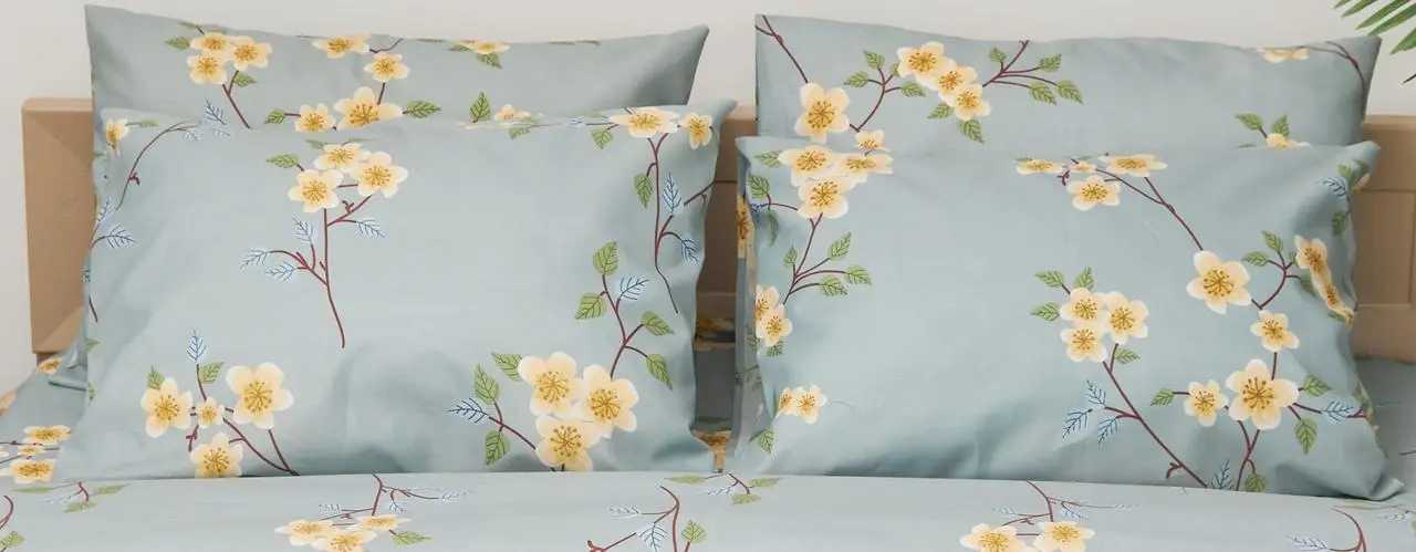 Наволочка Moon&Star Микросатин Premium Spring Flower 70х70 см 2 шт. (MS-840000557) - Фото 1