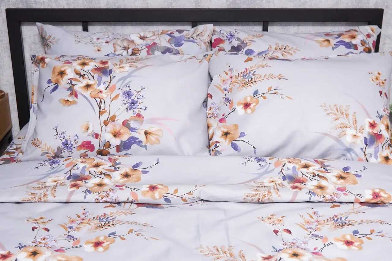 Наволочка Moon&Star Микросатин Premium Spring Bouquet 40х40 см 2 шт. (MS-840000618) - Фото 1