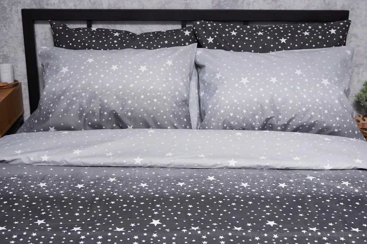 Наволочка Moon&Star Мікросатин Premium Starry Night 70х70 см 2 шт. (MS-840000629) - Фото 1