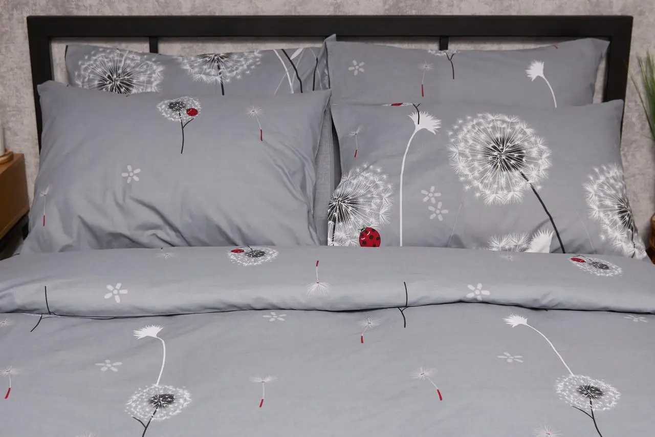 Наволочка Moon&Star Бязь Gold Люкс Ladybug 60х60 см 2 шт. (MS-840000682) - Фото 1