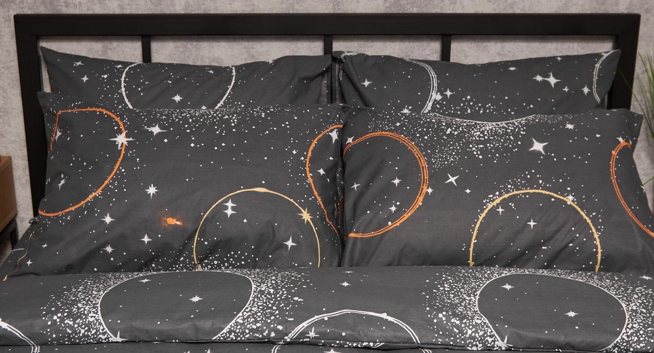 Наволочка Moon&Star набор Бязь Gold Люкс Cosmic Glow 50х50 2 шт. (MS-840000716) - Фото 1