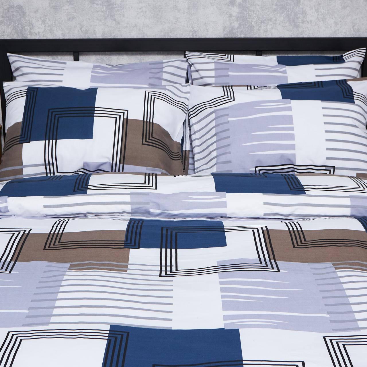 Наволочка Moon&Star набор Бязь Gold Люкс Bold Lines 50х50 2 шт. (MS-840000794) - Фото 1