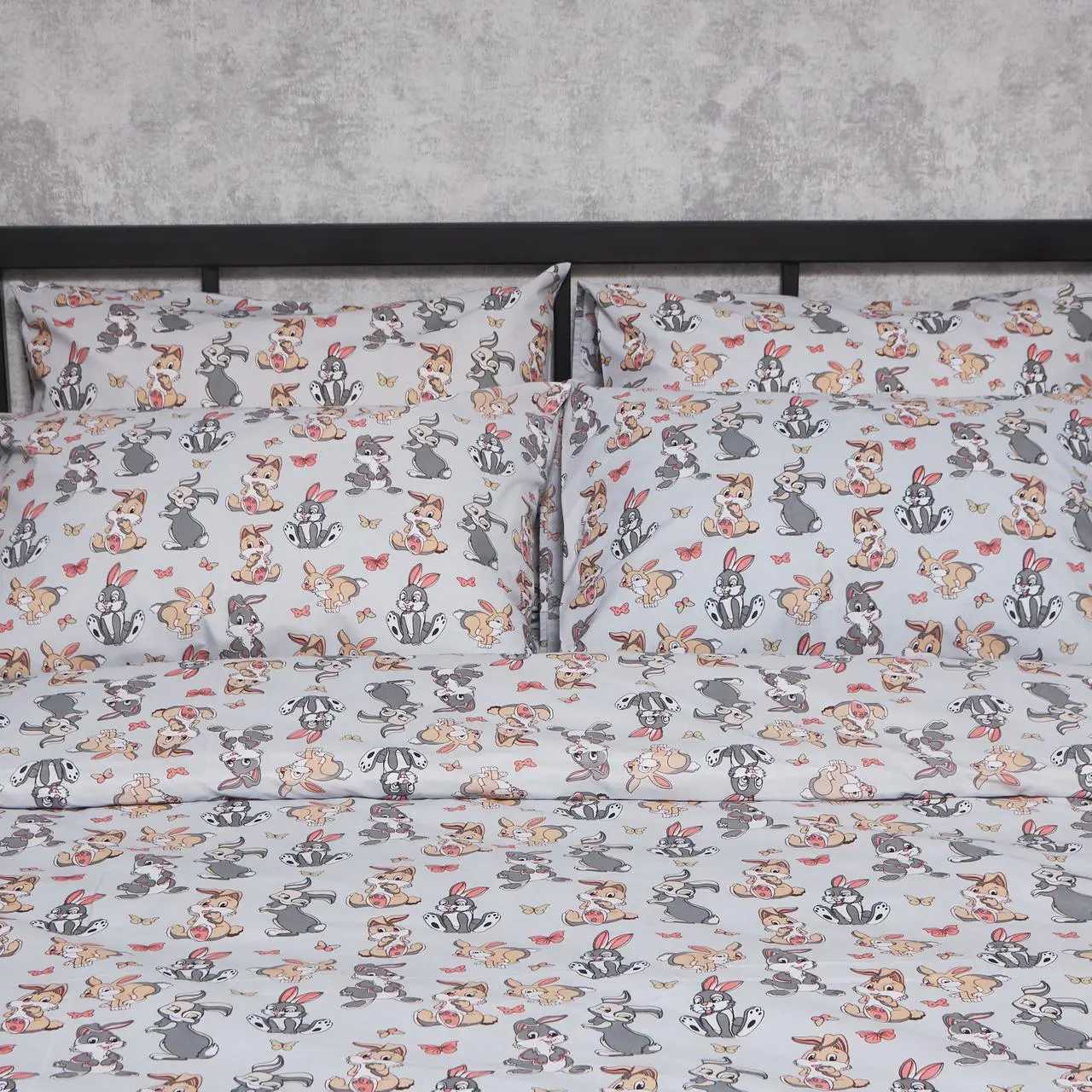 Наволочка Moon&Star Бязь Gold Люкс Bunny Dreams 60х60 см 2 шт. (MS-840000802) - Фото 1