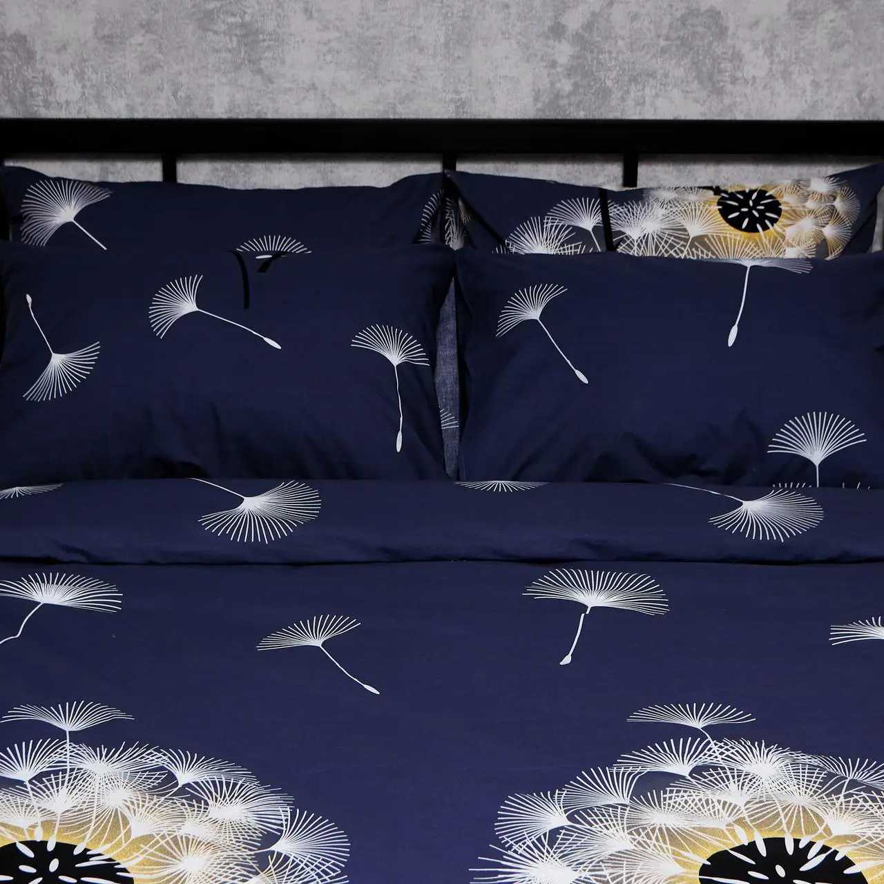 Наволочка Moon&Star Бязь Gold Люкс Dandelion Night 60х60 см 2 шт. (MS-840000838) - Фото 1
