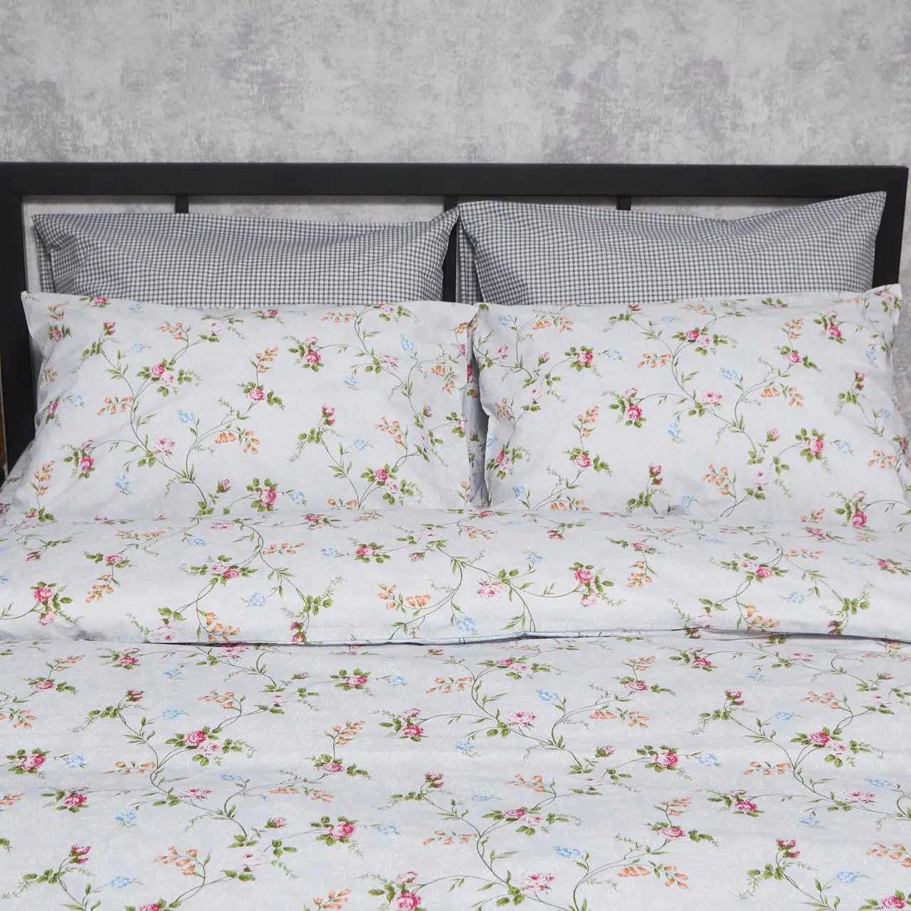 Наволочка Moon&Star Бязь Gold Люкс Romantic Bloom 60х60 см 2 шт. (MS-840000928) - Фото 1