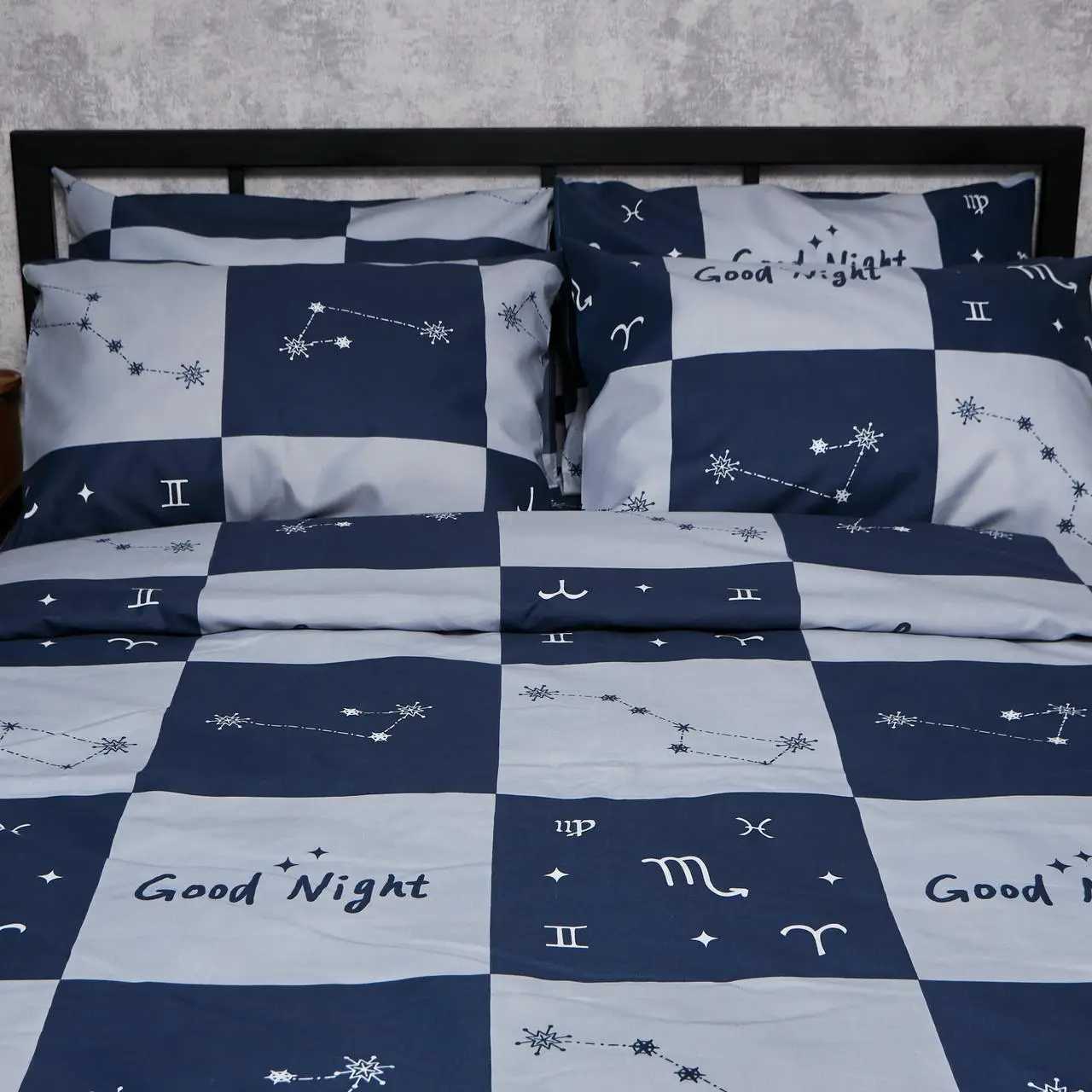 Наволочка Moon&Star Микросатин Premium Zodiac Dream 60х60 см 2 шт. (MS-840001150) - Фото 1