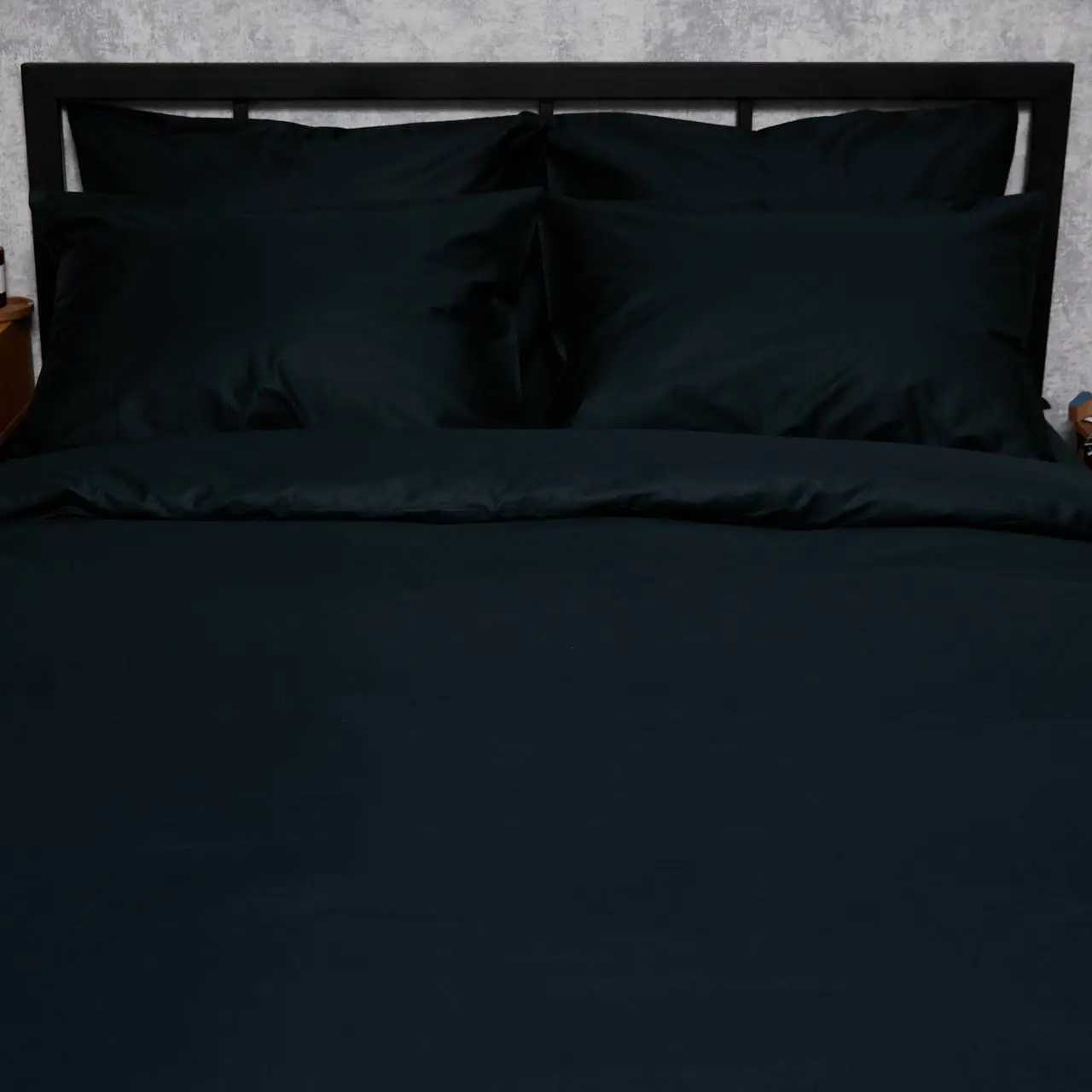 Наволочка Moon&Star Satin Premium Black Velvet 40х40 2 шт. (MS-840001224) - Фото 1