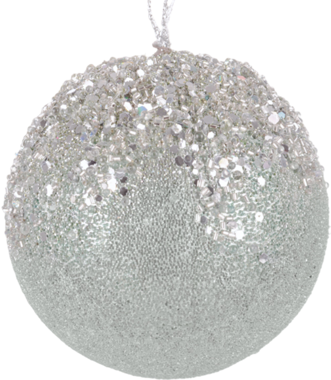 Ялинкова іграшка Lefard Куля 9,5 см (66-011) - Фото 1