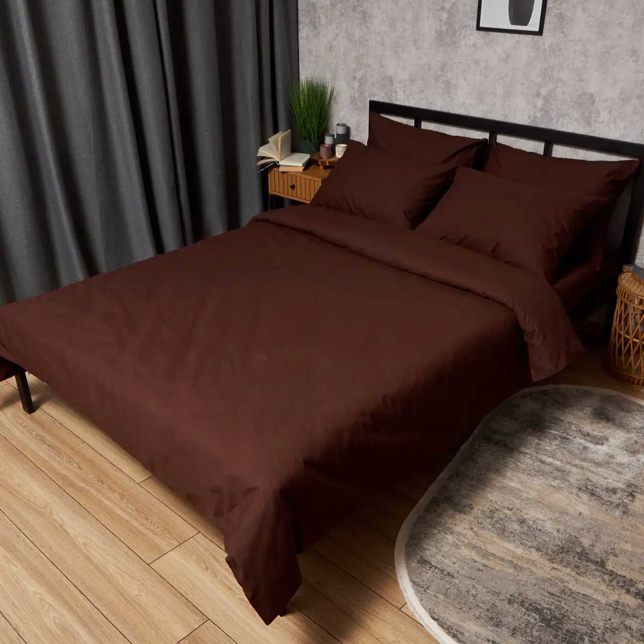 Купить Комплект постельного белья Moon&Star Бязь Gold Люкс Chocolate Dream (MS-890000163) - Фото 1 Комплект постельного белья Moon&Star Бязь Gold Люкс Chocolate Dream (MS-890000163) - Фото 1