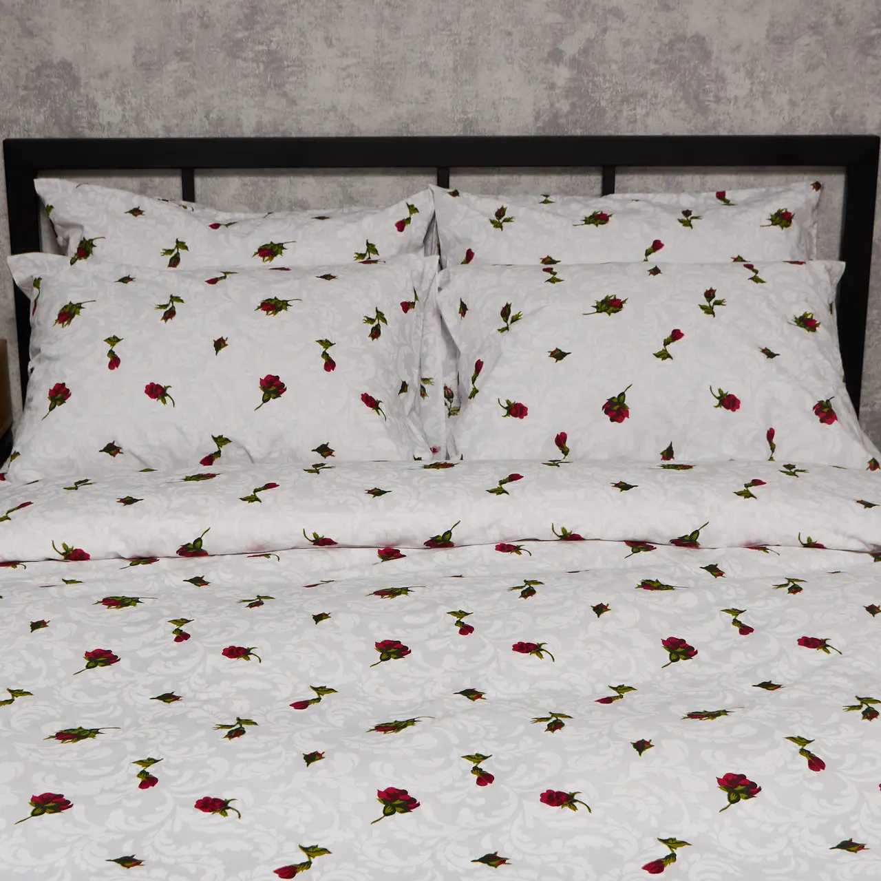 Наволочка Moon&Star Бязь Gold Люкс Romantic Rose 40х60 2 шт (MS-840001435) - Фото 1