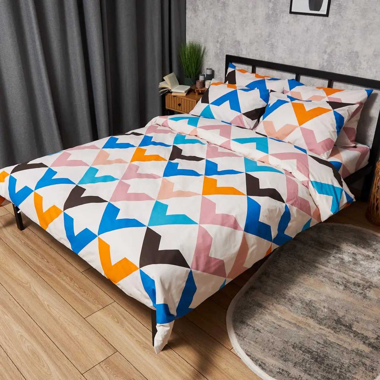 Купить Комплект постельного белья Moon&Star Бязь Gold Люкс Color Clash 150х220 см нав. 50х70 2 шт. (MS-880000133) - Фото 1 Комплект постельного белья Moon&Star Бязь Gold Люкс Color Clash 150х220 см нав. 50х70 2 шт. (MS-880000133) - Фото 1