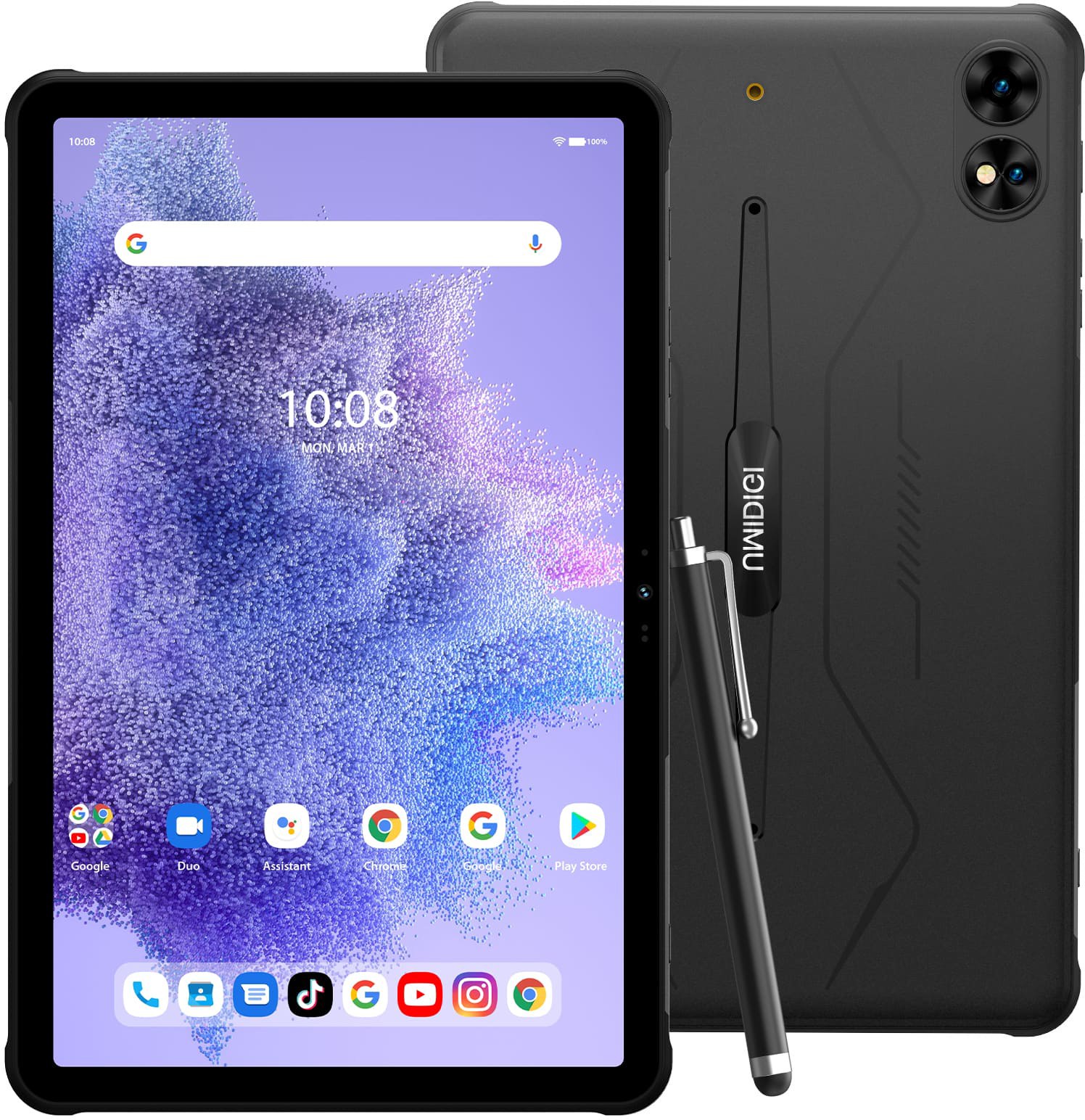 Планшет Umidigi Active T1 (MT09) 11'' 8/128Gb LTE Black - Фото 1