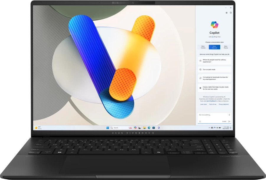 Ноутбук Asus Vivobook S 16 M5606WA-MX022X Neutral Black - Фото 1