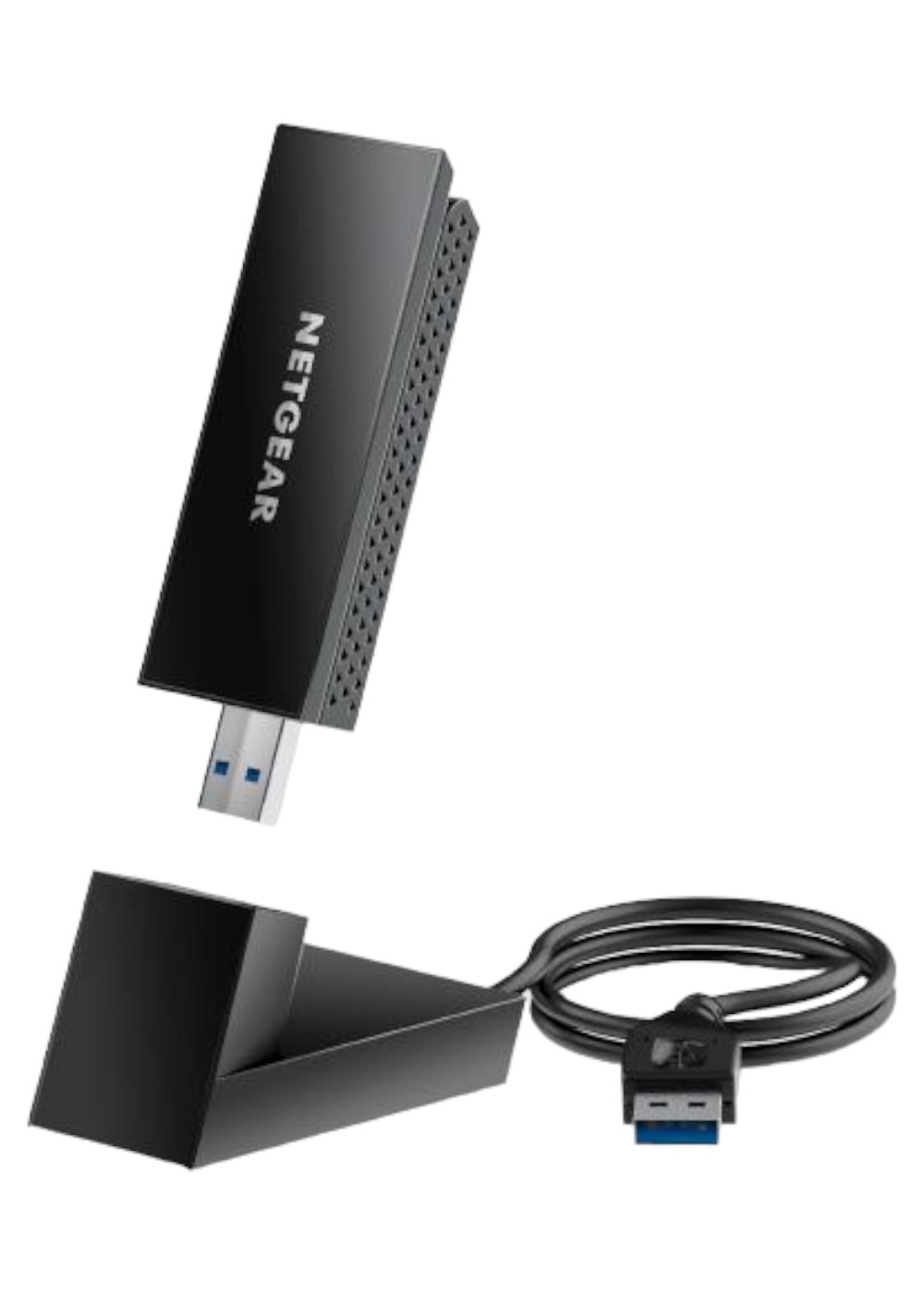 USB-адаптер мережі WiFi Netgear NETGEAR A8000 Nighthawk AXE3000 USB 3.0 (A8000-100PES) - Фото 1