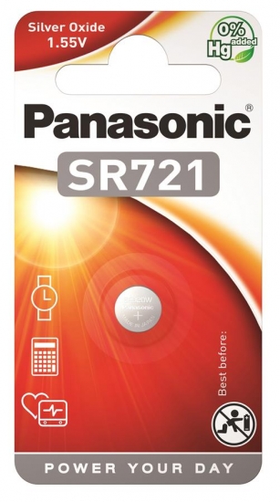 Батарейка Panasonic SR 721 BLI 1 - Фото 1