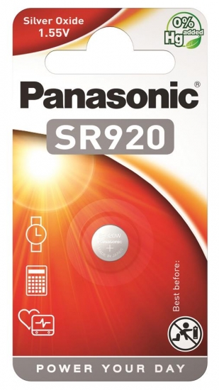 Батарейка Panasonic SR 920 BLI 1 - Фото 1